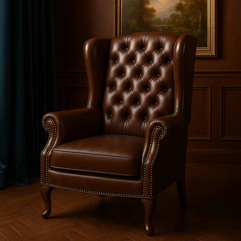 Chesterfield High Back Chair