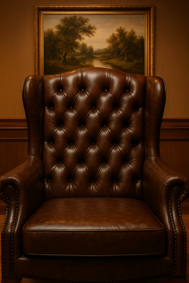 Chesterfield High Back Chair