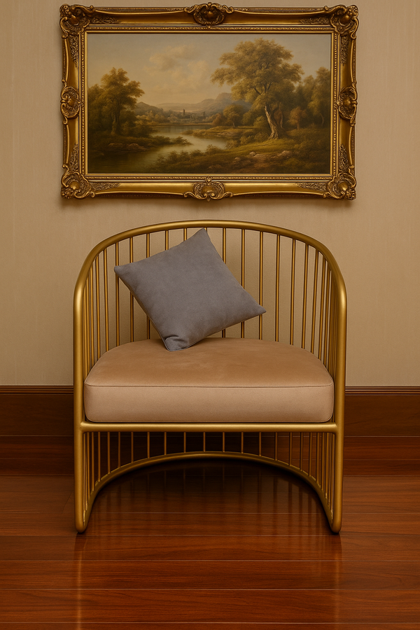 Golden Arc Chair
