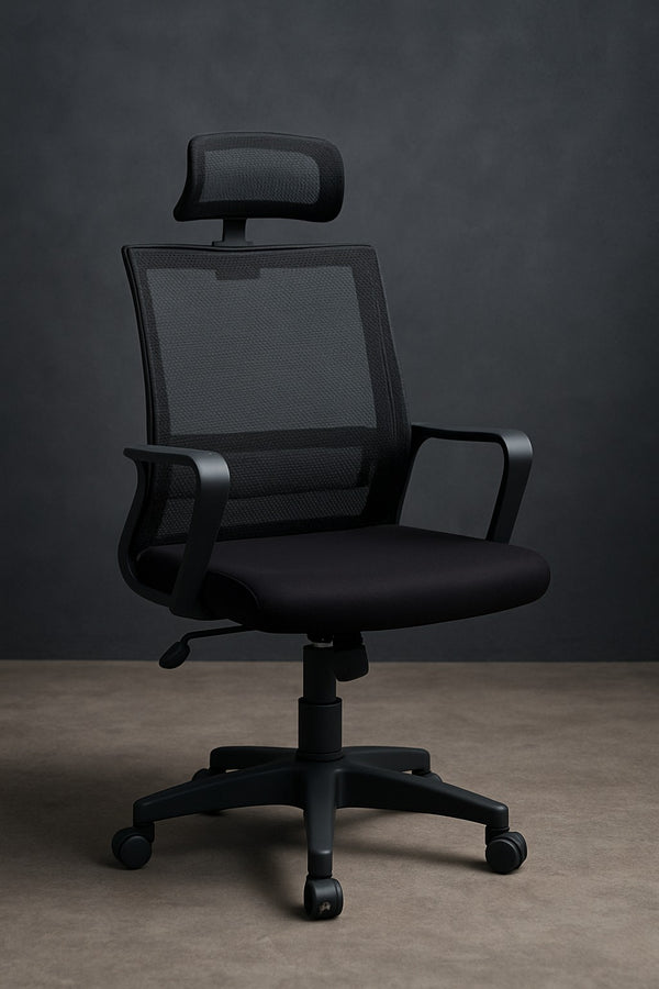 Sleek Revolving Desk Chair